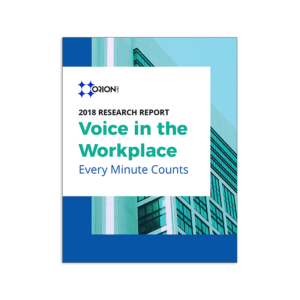 Voice in the Workplace 2018 report