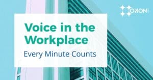 Voice in the workplace