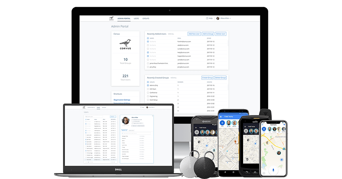 Orion Command Center, Orion Apps, and Orion Devices