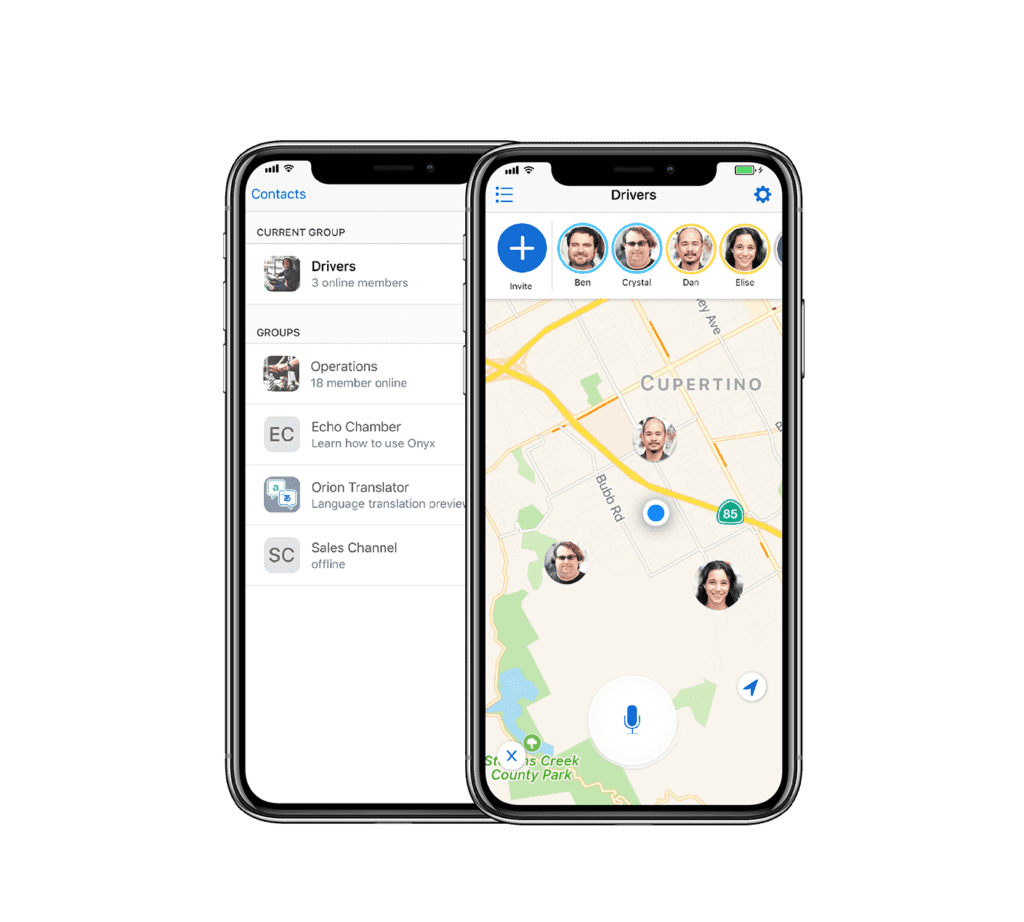 Orion AppTalk on iPhone X Orion AppTalk on iPhone X