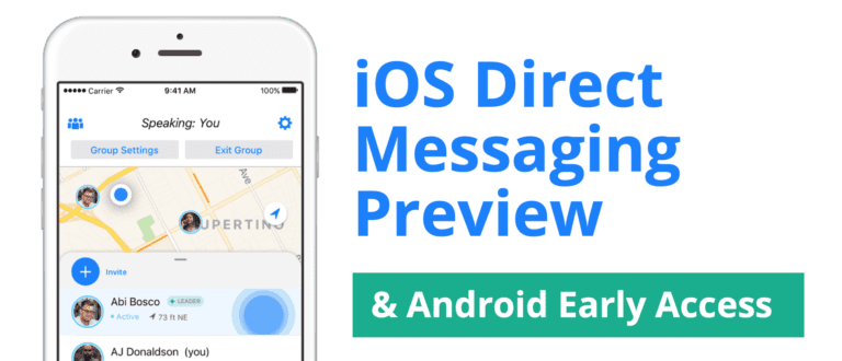 Direct messaging now available on iOS! - Orion Voice Platform
