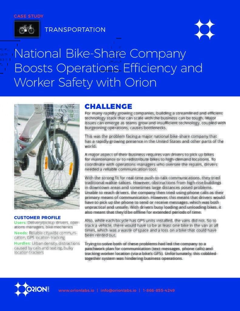 Transportation Case Study