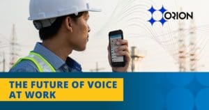 The future of voice at work