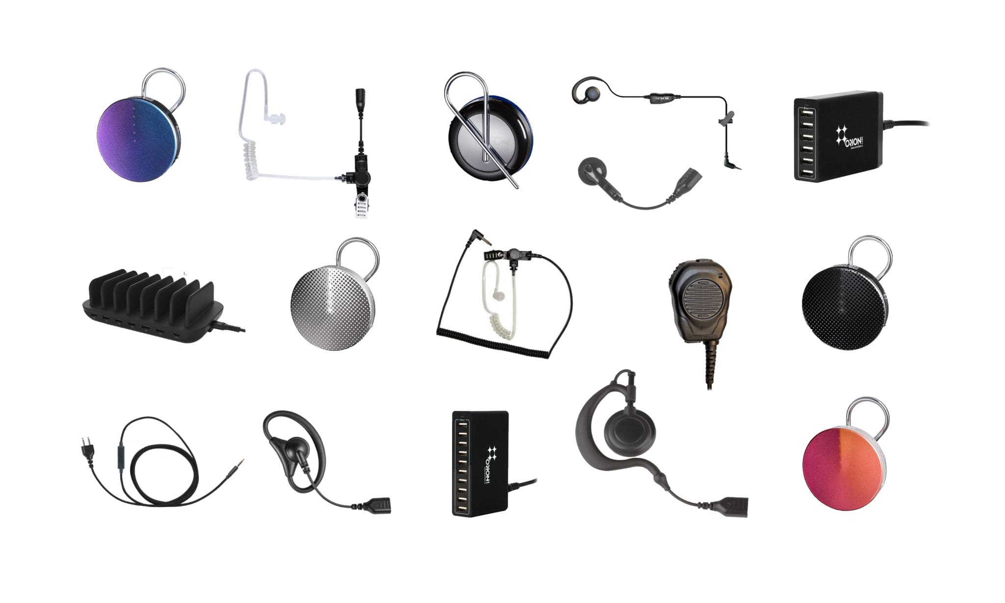 PTT Accessories - Earpieces, Microphones - Orion Labs