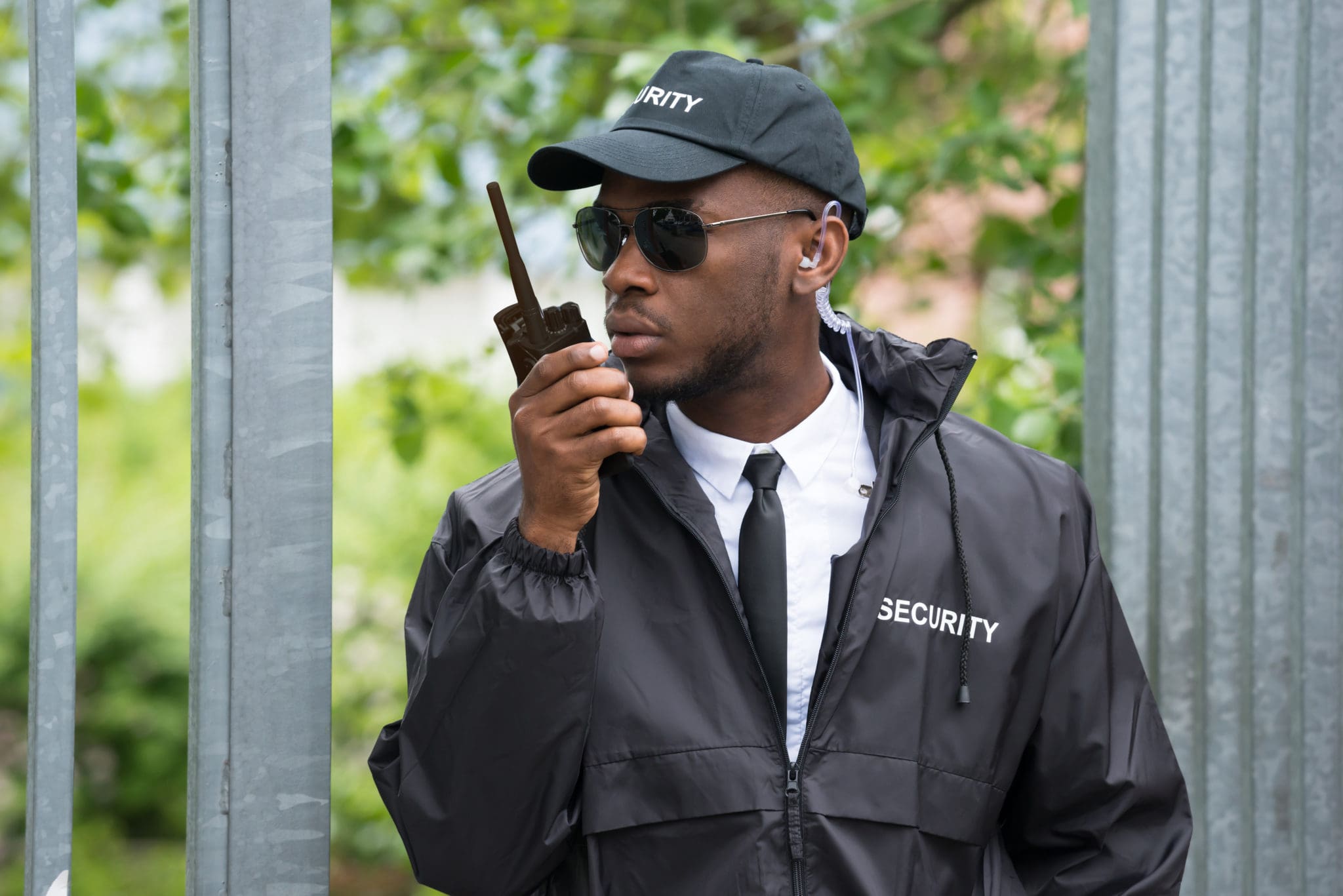 Orion Bridge-as-a-Service - Security Officer Using Two Way Radio