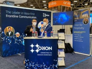 HITEC 2021 - Hospitality team collaboration from Orion