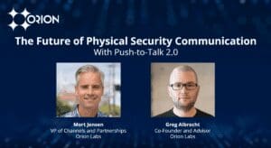 Future of Physical Security Communication
