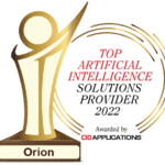 Orion named top 20 artificial intelligence solution provider 2022
