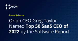 Greg Taylor Top SaaS CEO 2022
