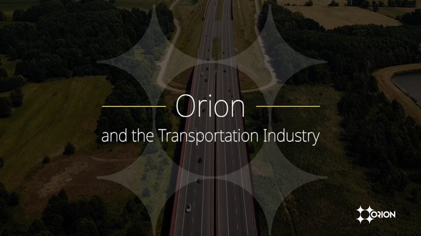 Video Testimonial: Orion for Public Transit and Transportation